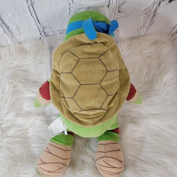 BUILD a‎ Bear BAB TMNT Teenage Mutant Ninja Turtles Leonardo Plush Toy Stuffed - Picture 2 of 9
